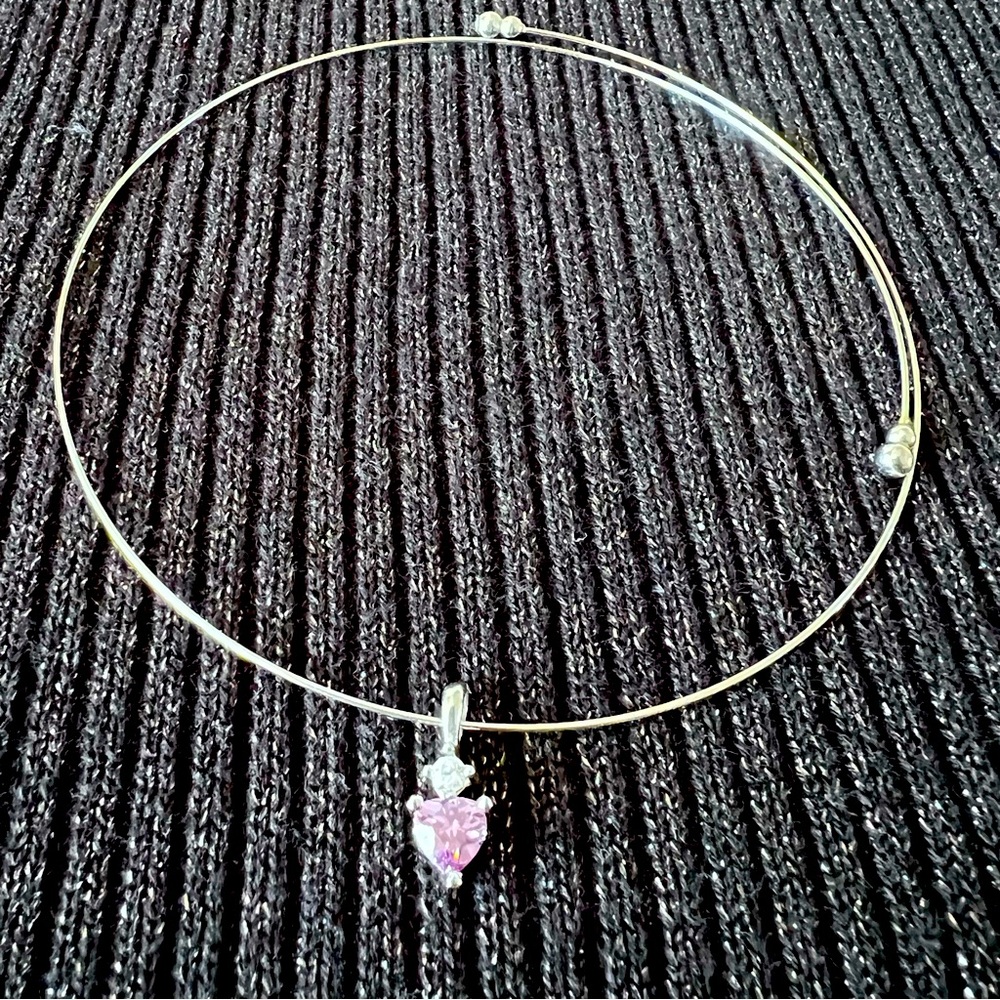 Women’s Amethyst choker necklace